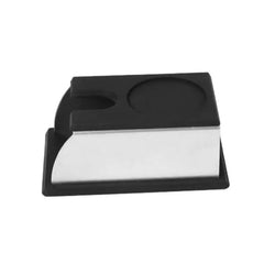 BEAN BLISS® Coffee Tamping Stand with Built-in Tamper Holder Anti-Rust Barista Tool Rack for Home Cafe Restaurant