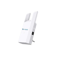 HI-Focus 300 Mbps Wi-Fi Range Extender (2.4 GHz) | Dual-Antenna Wireless Booster + Ethernet Port | Plug-and-Play Wi-Fi Repeater for Home & Office Coverage