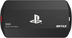 BUFFALO External SSD 2.0TB Officially Licensed Product, Compatible with PS 5 / PS 4 Consoles - USB3.2 Gen2 Type A and C - Portable Anti Shock IP55 Dust and Water Resistant SSD-PHO2.0U3B