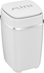 HOMEAPPY Mini Top Loading Washing Machine || Steel Drum Portable Washing Machine with Anti Bacterial Function of Blue UV Light Rotary Controller for Compact Laundry || Washing Underwear Baby Clothes