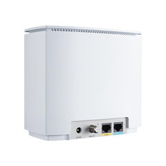 ASUS ZenWiFi AX Hybrid(XC5) AX3000 + MoCA 2.5 Mesh WiFi 6 System (2pk) - Whole Home Coverage up to 3,500 Sq.Ft. & 4+ Rooms for Thick Walls, AiMesh, Lifetime Security, Easy Setup
