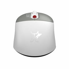Arctic Fox ProMaxe Wireless Mouse | 2400 DPI |2.4 GHz with USB Nano Receiver | High Precision Optical Tracking| for PC/Mac/Laptop - Cool Gray