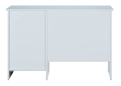 DeckUp Plank Uniti Engineered Wood Study Table and Office Desk (Bavarian Beech, Matte Finish)