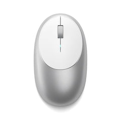 SATECHI M1 Wireless Bluetooth Mouse, USB-C Rechargeable, Compact, Silver