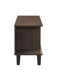 DeckUp Melia Engineered Wood TV Unit (Wotan Oak & White, Matte Finish)