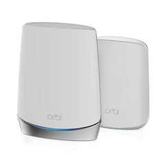 NETGEAR Orbi Whole Home Tri-Band Mesh WiFi 6 System (RBK652S) – Router + 1 Satellite Extender - Security Features - Coverage up to 3,500 sq. ft., 40 Devices - AX3000 (up to 3Gbps)