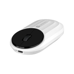 Portronics Toad 6 Bluetooth Wireless Mouse with 2.4 GHz USB Receiver, Multi-Device Pairing, Built in Battery, 1600 DPI Sensor(Black)