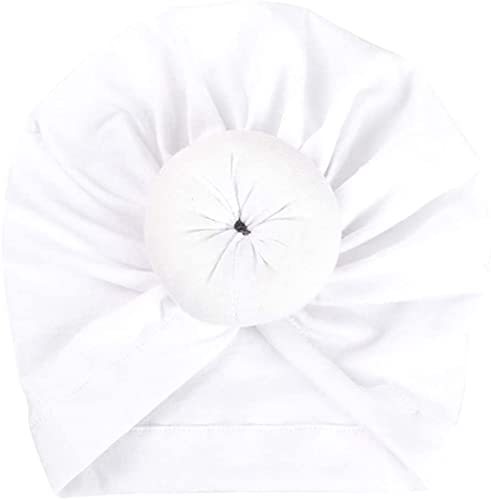 SYGA Unisex Cotton Turban Hat (Pack Of 1) (TurbonHeadWrap_Black_Black_S)