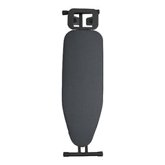 JVD Prestige II Foldable Adjustable Ironing Board | Heat-Rated Bungee Cover & Fibre Padding | Durable Steel Mesh Top | Black