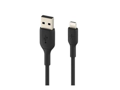 Belkin Apple Certified Lightning to USB A and Sync Tough Braided Cable for iPhone, iPad, Air Pods, 3.3 feet (1 meters) – White