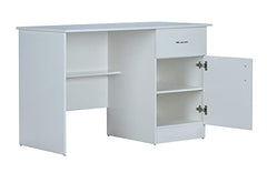 DeckUp Plank Uniti Engineered Wood Study Table and Office Desk (Bavarian Beech, Matte Finish)
