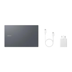 Samsung Galaxy Book4 (Gray, 16GB RAM, 512GB SSD) | 15.6" Full HD Screen | Intel Core i5 1335U Processor | Windows 11 Home | MS Office 2021 | Fingerprint Reader | Intel Iris XE Graphics | RJ45 LAN Port