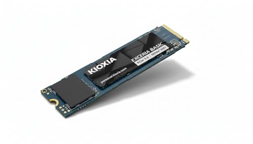 KIOXIA EXCERIA Basic 2TB SSD, up to 7300MB/s R, 5Y Warranty, PCIe Gen4 NVMe M.2 (2280) | Internal Solid State Drive (SSD) | Best for AI Computing and Gaming