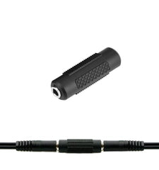 SeCro 3.5mm Female to Female Stereo Audio Jack Adapter Converter (1 Piece)