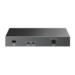 TP-Link LS108GP 8-Port Gigabit Desktop Ethernet Switch with 8-Port PoE+, 62 W PoE Budget, PoE Auto Recovery, Plug & Play, Metal Casing, Ideal for IP Surveillance & Network Security