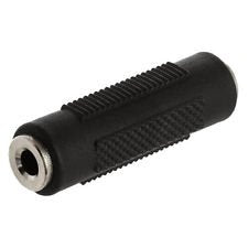 SeCro 3.5mm Female to Female Stereo Audio Jack Adapter Converter (1 Piece)