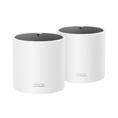 TP-Link Deco X15 Dual-Band AX1500 WiFi 6 Mesh Wi-Fi System Deco X15 2-Pack | Replaces Routers and Extenders | Covers up to 3,900 sq.ft. | 2 Gigabit ports per unit, supports Ethernet Backhaul