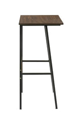 DeckUp Eden Home Engineered Wood Study Table and Office Desk (White, Matte Finish)