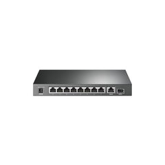TP-Link TL-SG1210MP, 8 Port Gigabit PoE Switch, 8 PoE+ Ports @123W, w/ 2 Uplink Gigabit Ports + 1 Combo SFP Slot, Plug & Play, Extend, Priority & Isolation Mode,