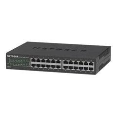 NETGEAR 24-Port Unmanaged Gigabit Ethernet Switch (GS324) - Desktop, Wall or Rack Mount, Quiet Operation