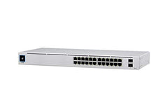 USW-Pro-24-PoE Gen 2 Managed Switch with 10G SFP+ | 3 Years Warranty | Compatible with Ubiquiti