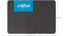 Crucial BX500 500GB 2.5-inch SATA 3D NAND Internal SSD Upto 550 MB/s