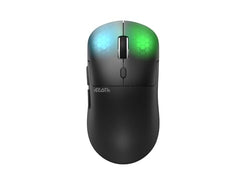 AZOTH GM78W Wireless Gaming Mouse, 7-Button RGB Trimode Mouse with 12800 DPI, 2.4G/Bluetooth/Wired, Optical Sensor, Macro Software, 1000Hz Polling Rate, Lightweight Design for Laptop PC/Desktop