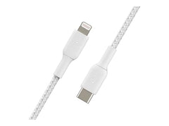 Belkin Apple Certified Braided Lightning to USB-C Charge and Sync Cable, USB Cable, 6.6 Feet / 2M, Black