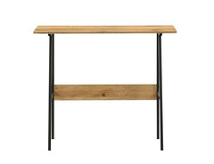 DeckUp Eden Home Engineered Wood Study Table and Office Desk (White, Matte Finish)