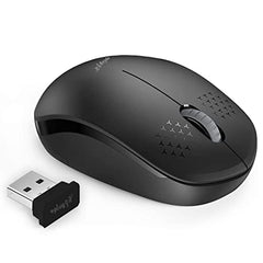 eplug it Wireless Mouse WM111, 2.4G Noiseless Mouse with USB Nano Receiver Portable Computer Mouse for PC, Laptop & Tablet | Green