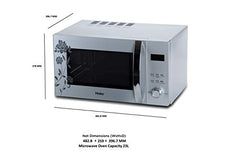 Haier 22L Convection Microwave Oven with KIDS Special Recipes (HIL2201CSSH,Silver)