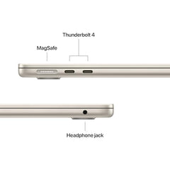Apple 2026 MacBook Air 13″ Laptop with M5 chip: AI and Apple Intelligence, 34.46 cm (13.6″) Liquid Retina Display, 16GB Unified Memory, 512GB SSD Storage, 12MP Center Stage Camera, Touch ID; Midnight