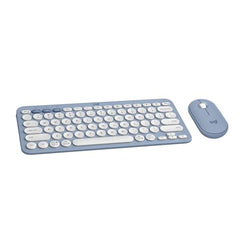 Logitech Pebble 2 Combo, Wireless Keyboard and Mouse, Quiet and Portable, Customisable, Logi Bolt, Bluetooth, Easy-Switch for Windows, macOS, iPadOS, Chrome -