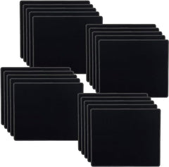 Storite 5 Pack 220x180x2mm Speed Type Gaming Mousepad, Black