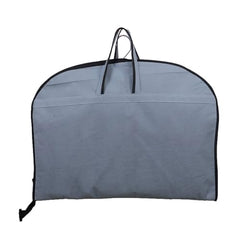 Kuber Industries Pack of 9 Coat Cover | Suit Covers with Zip for Men | Foldable Blazer Bags | Dustproof Storage Bag for Clothes | Grey