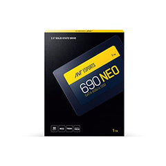 Ant Esports 690 Neo Sata 2.5" 1TB Internal Solid State Drive/SSD with SATA III Interface, 6Gb/s, Fast Performance, Read/Write - 530/475 MB/s, with Quad Channel Controller compatible with PC and LAPTOP