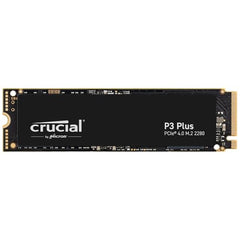 Crucial P3 Plus 2TB PCIe 4.0 3D NAND NVMe M.2 SSD, up to 5000MB/s - CT2000P3PSSD8