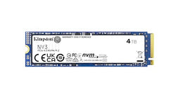 Kingston NV3 4TB M.2 2280 NVMe SSD | PCIe 4.0 Gen 4x4 | Up to 6000 MB/s | SNV3S/4000G