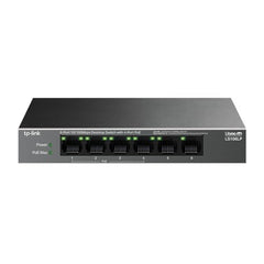 TP-Link LS108GP 8-Port Gigabit Desktop Ethernet Switch with 8-Port PoE+, 62 W PoE Budget, PoE Auto Recovery, Plug & Play, Metal Casing, Ideal for IP Surveillance & Network Security
