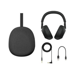 Sony WH-1000XM6 The Best Wireless Noise Canceling Headphones, HD NC Processor QN3, 12 Microphones, Adaptive NC Optimizer, Mastered by Engineers, Studio-Quality- Black