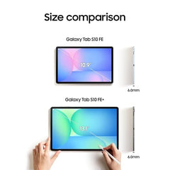 Samsung Galaxy Tab S10 FE [Smartchoice], S Pen in-Box, 27.7 cm (10.9 inch) Display, AI Writing, Desktop Mode, Pre Loaded Pro Apps, 8 GB RAM, 128 GB Storage, Wi-Fi Tablet, Gray