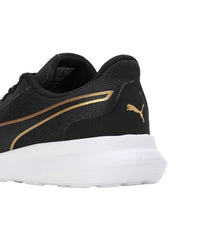 Puma Womens Dazzler WNS Black-White-Deeva Peach Sneaker - 7 UK (31218201)