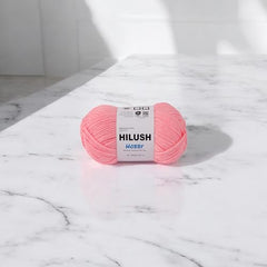 HILUSH Hobby,Wool Yarn dk Acrylic Hand Knitting Yarn Ball (100g/1 Ball),Suitable for Craft amigurumi Shade 001 (Sky Blue)