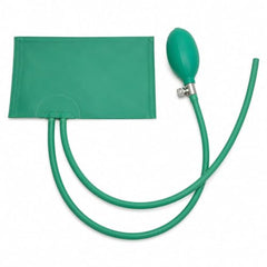 BP Cuff Set for Hospital - B.P Cuff Complete Set - Accurate And Reliable Blood Pressure Measurements - BP Cuffs with Bladder , Bp Bulb, SS Air Valve & jointer - BP Monitor Cuff for All Brands - BP Cuff For Aneroid/Mercurial (Green)