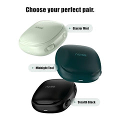 Noise Buds VS402 Gen 2 Truly Wireless Earbuds with 31dB ANC, 10mm Driver, 23H Playtime, Quad Mic ENC, Bluetooth 6.0, Dual Pairing, Volume Scroller, IPX4, Music & Video Modes - (Glacier Mint)