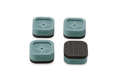 Clazkit Multi-Purpose Heavy Duty Stand Home Appliance Refrigerator/Washing Machine/Furniture/Fridge Stand, Square, Baby Blue (Pack of 4)