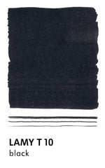 Lamy T-10 Black Ink Cartridges Pkg 5