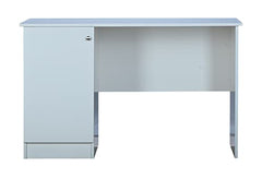 DeckUp Uniti Engineered Wood Study Table and Office Desk (White, Matte Finish)