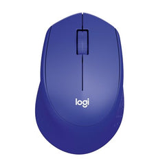 Logitech M331 Silent Plus Wireless Mouse, 2.4GHz with USB Nano Receiver, 1000 DPI Optical Tracking, 3 Buttons, 24 Month Battery Life, PC/Mac/Laptop - Black