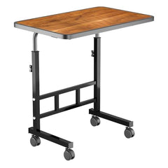 Multi-Purpose Laptop Table, Study Table| Heavy Duty Bed Table| Adjustable for Height, Portable for Office, Work Form Home | DIY Table, Easy to Asembl(Black Ajustable)